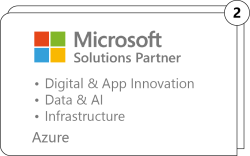 Microsoft azure partnerships badge